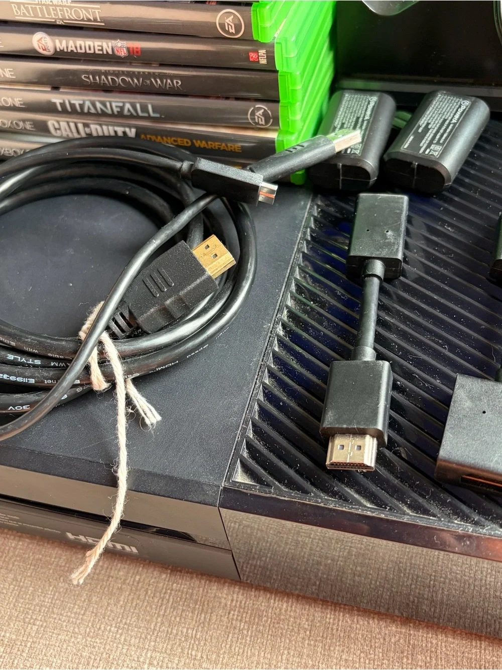 Xbox One Console Bundle in Black with Games and Accessories